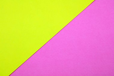 Yellow and pink papers clipart