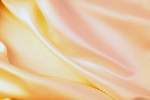 Yellow orange silk — Stock Photo, Image