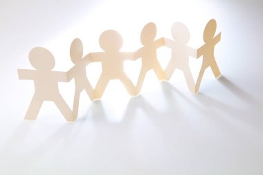 Kağıt zincir takımı elele