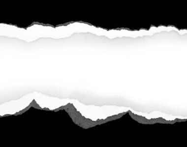 Yırtık kağıt boşluğu