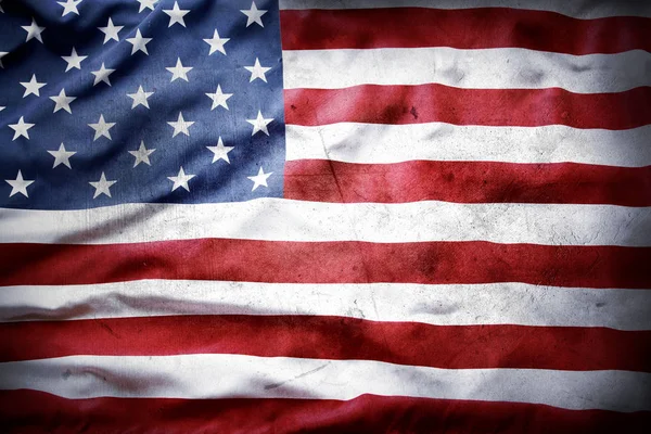 Grunge American flag — Stock Photo, Image