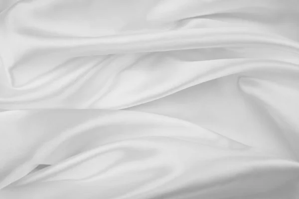 White silk fabric lines