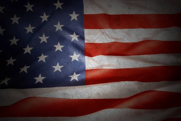 Grunge amerikansk flagga — Stockfoto