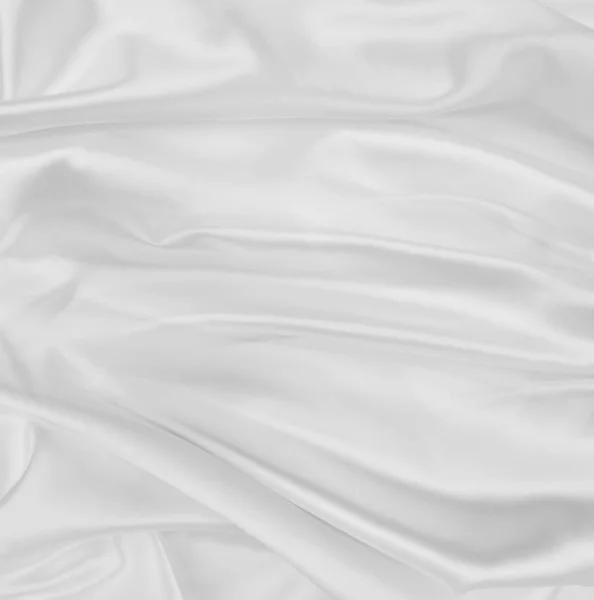 Líneas de tela de seda blanca —  Fotos de Stock