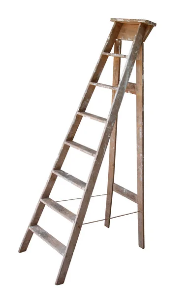 Old wooden ladder — Stock Photo, Image