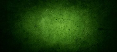 Yeşil desenli duvara yakın çekim. Karanlık kenar