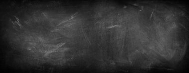 Tahta arka planda tebeşir temizlendi