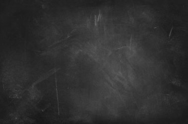 Tahta arka planda tebeşir temizlendi