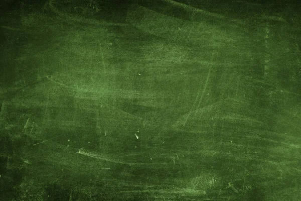 Chalk Rubbed Out Green Chalkboard Background — Stock Photo, Image