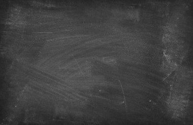 Tahta arka planda tebeşir temizlendi