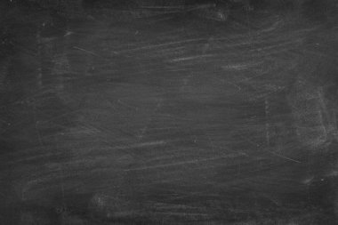 Tahta arka planda tebeşir temizlendi