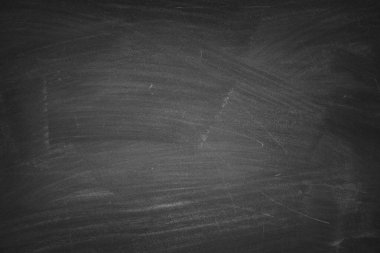 Tahta arka planda tebeşir temizlendi