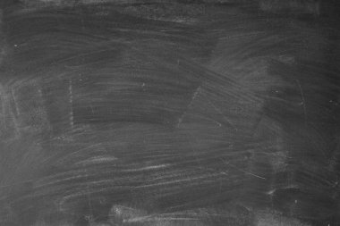 Tahta arka planda tebeşir temizlendi