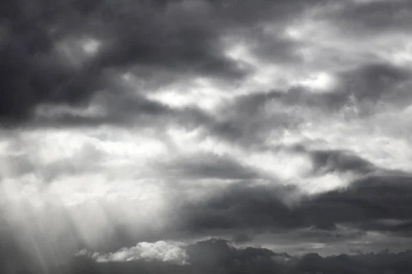Nubes Grises Cielo —  Fotos de Stock