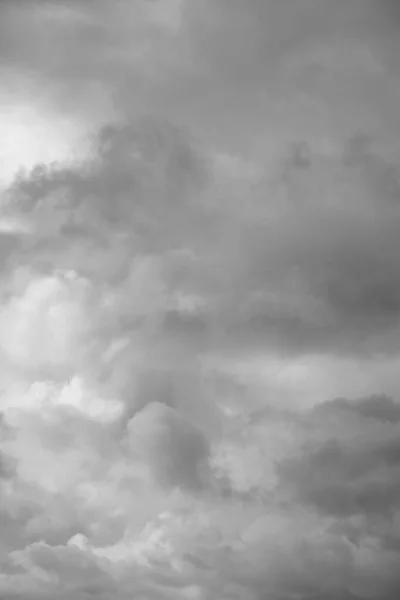 Grijze Stormwolken Lucht — Stockfoto
