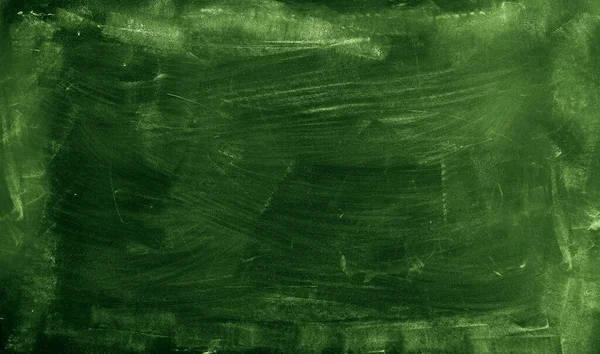 Chalk Rubbed Out Green Chalkboard Background — Stock Photo, Image