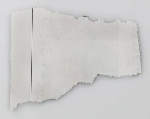 Piece Torn Paper Plain Background — Stock Photo, Image