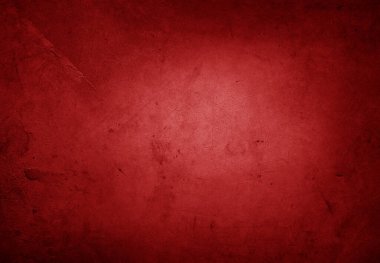 Kırmızı desenli beton arka plan. Koyu kenarlar