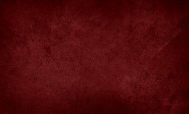 Kırmızı desenli beton arka plan. Koyu kenarlar