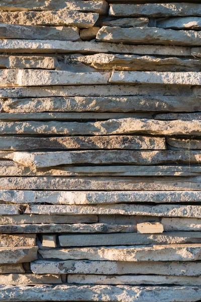 Tekstura Powierzchni Starej Lekkiej Ściany Dużego Kamienia Puste Tło Vintage — Zdjęcie stockowe
