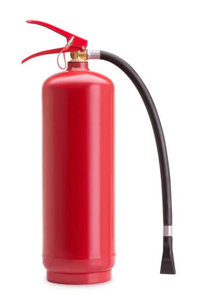 Fire Extinguisher Metal White Background — Stock Photo, Image