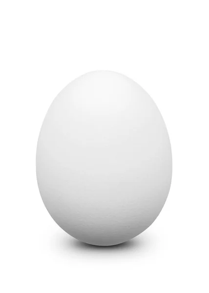 Білий куряче яйце . — стокове фото