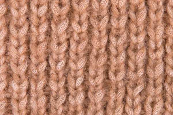 Tecido de malha grande. Figura pigtail tecido de malha . — Fotografia de Stock