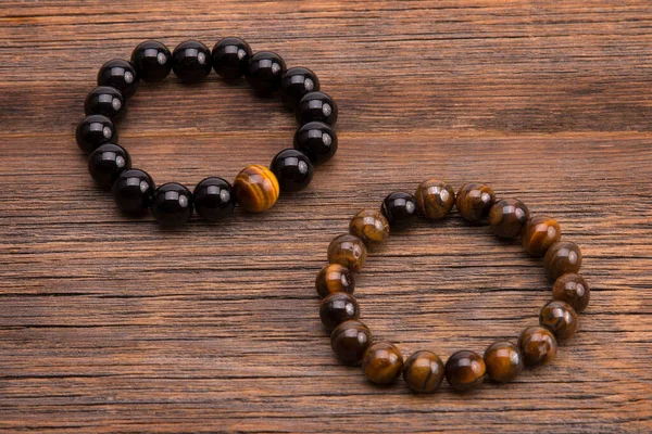 Två armband av sten. — Stockfoto