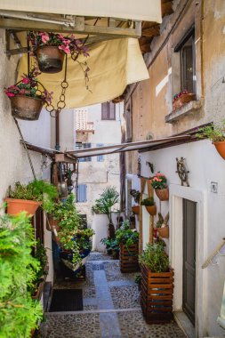 güzel, küçük Lake Maggiore İtalya üzerinde