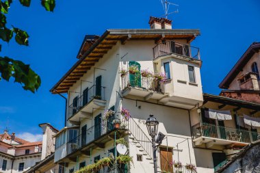 güzel, küçük Lake Maggiore İtalya üzerinde