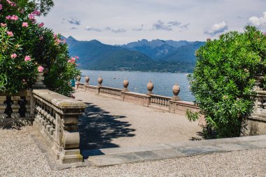 güzel Lago Maggiore, Kuzey İtalya