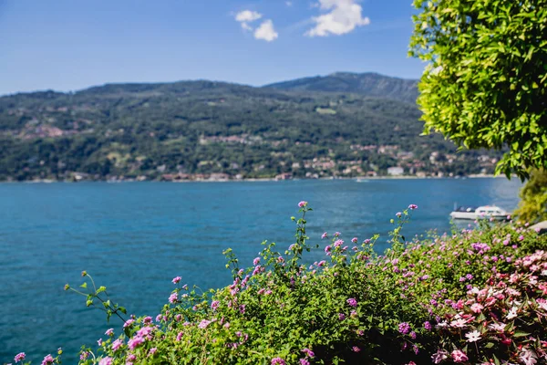 Piękny Lago Maggiore Północnych Włoszech — Zdjęcie stockowe