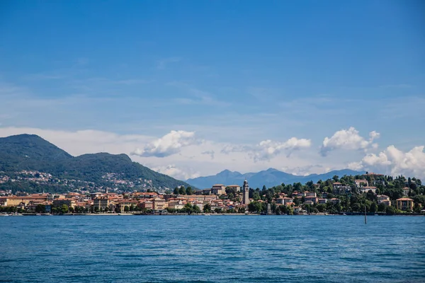 Belo Lago Maggiore Norte Itália — Fotografia de Stock