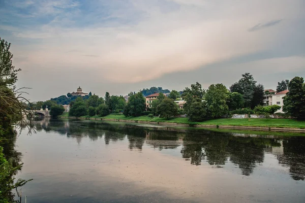 Valentino Kasteel Valentino Park Turijn Italië — Stockfoto