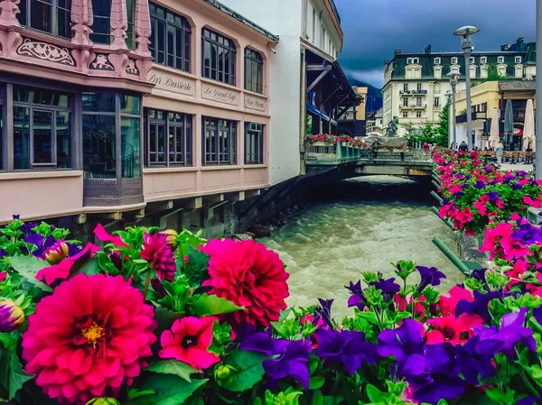 Beautiful Chamonix Village France — Stock Photo, Image