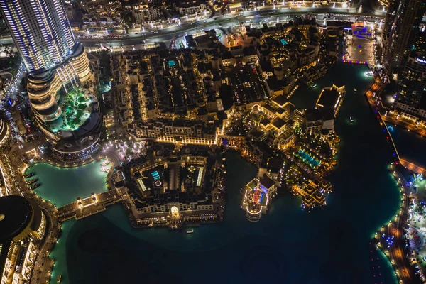 Dubai Belvárosától East Egyesült Arab Emírségek Építészet — Stock Fotó