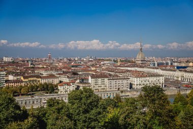 Torino (Turin) panoramik, İtalya