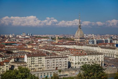 Torino (Turin) panoramik, İtalya
