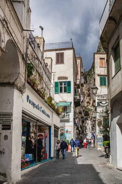 Amalfi Achtertuin Levensstijl Italië — Stockfoto