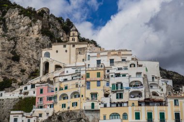 Scenic view amalfi Coast, İtalya