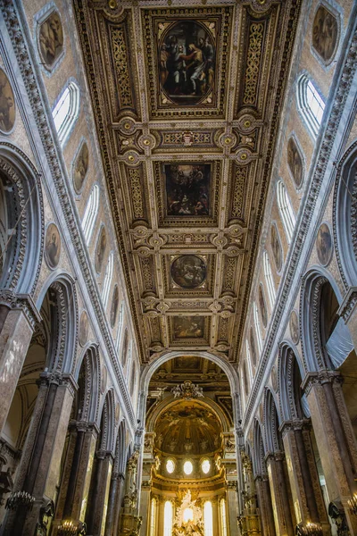Інтер Храму Неаполі Італія — стокове фото