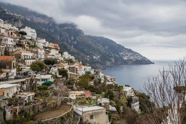 Niesamowity Widok Positano Włochy — Zdjęcie stockowe