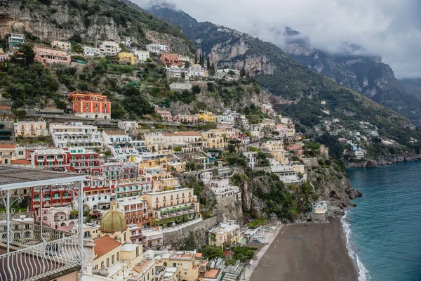 Niesamowity Widok Positano Włochy — Zdjęcie stockowe