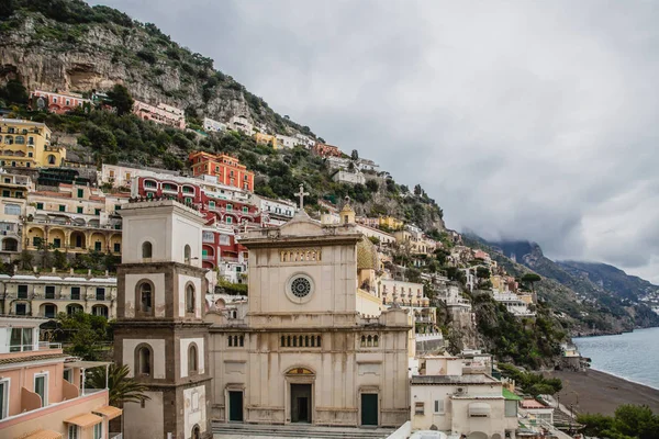 Vista Incrível Positano Itália — Fotografia de Stock