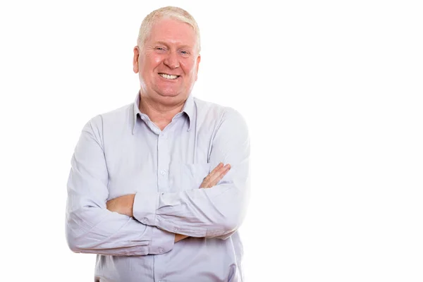 Studio shot of mature man — Stock Photo, Image