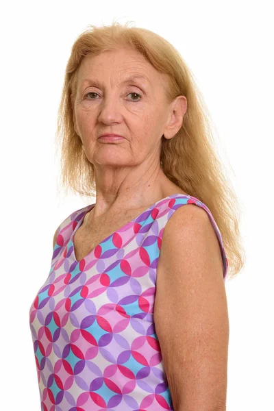 Close up of senior woman — Stock Photo, Image