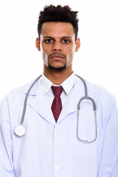 Studio shot of young African man doctor — Stock Photo, Image