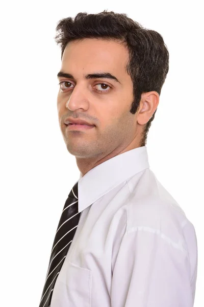 Portrait de jeune homme d'affaires persan beau visage — Photo