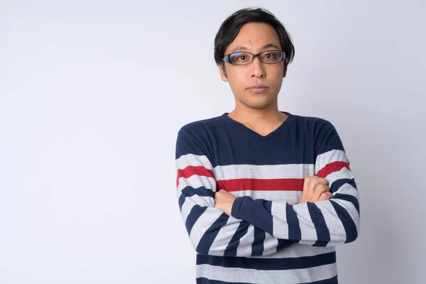 Retrato de hombre japonés con los brazos cruzados —  Fotos de Stock