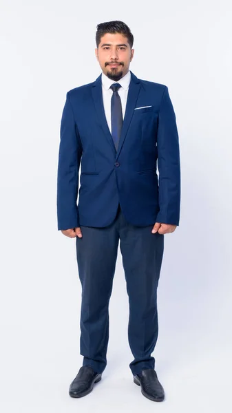 あごひげペルシャのビジネスマンのフルボディショット — ストック写真